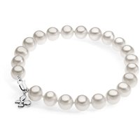 Bracciale Comete Donna Farfalle Di Enzo Miccio in Oro bianco Perla BRQ239 - BRQ239